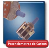 Potenciómetros de Carbón